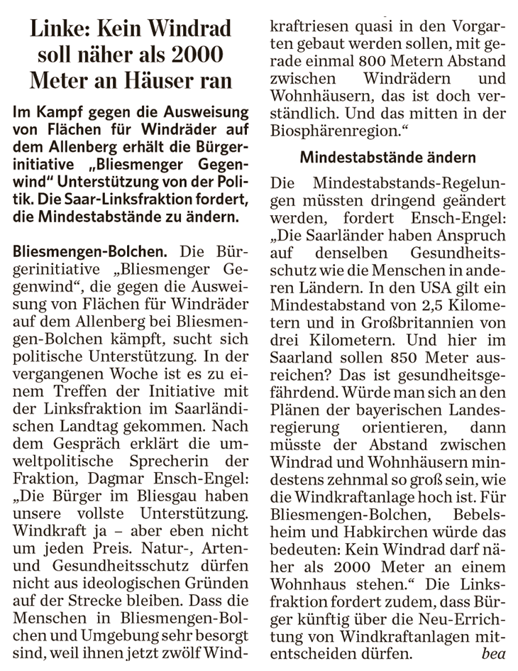 Bericht aus der SZ vom 23.06.2014